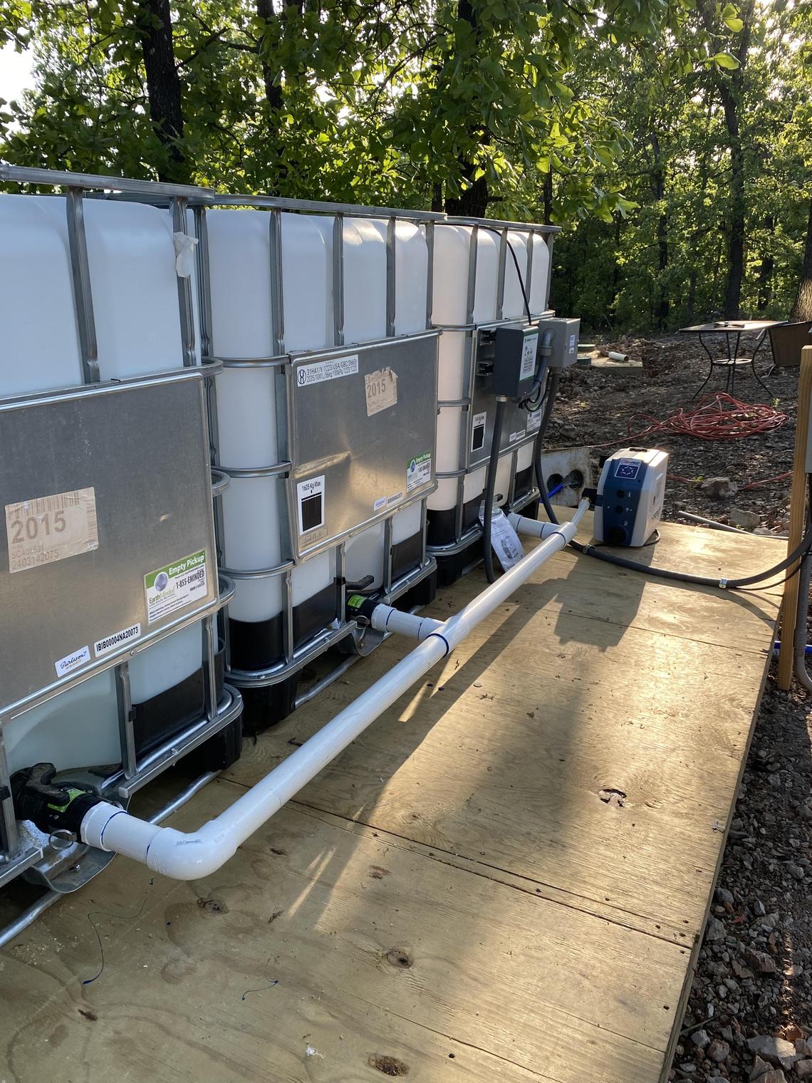 Low Yield Well Storage System